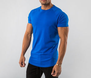 TOPKO High Quality Custom Fitness T Shirt Men Factory OEM ODM Wholesale Compression Clothing Workout Sports Gym Tops Clothing